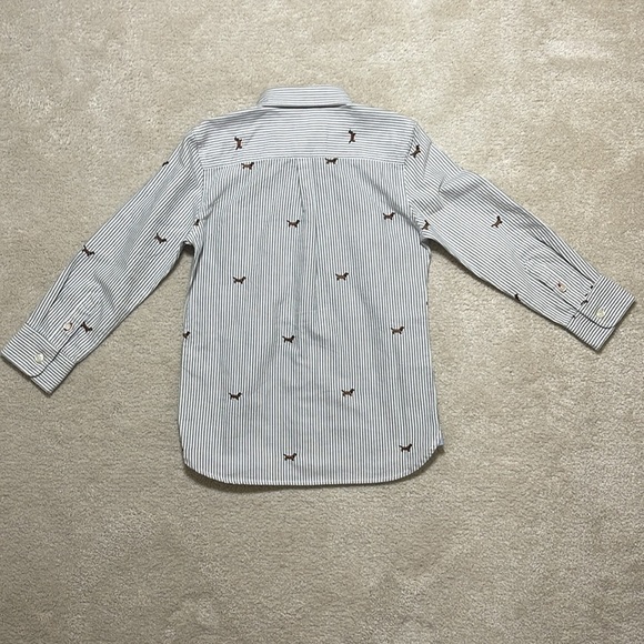 Boden‎ Kids Button Down Long Sleeve Top - Size 6-7Y - Picture 4 of 7